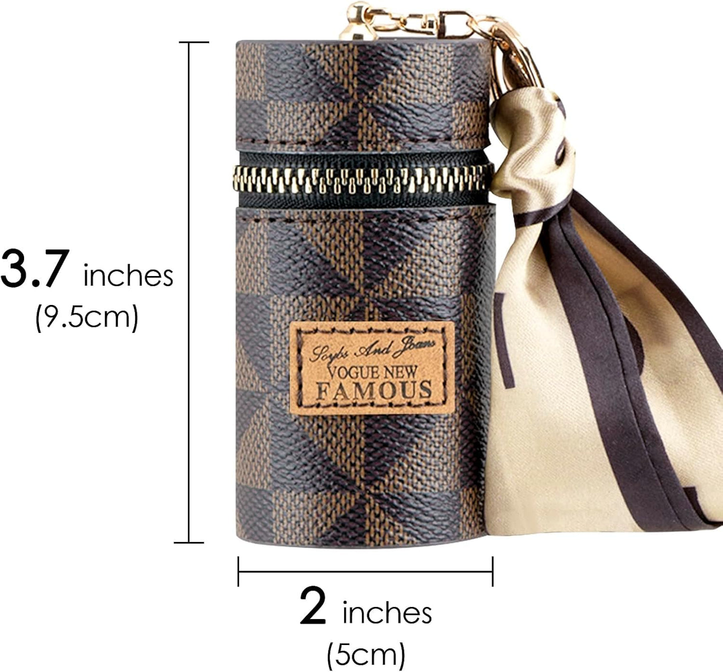 Luxury Leather Lipstick Organizer