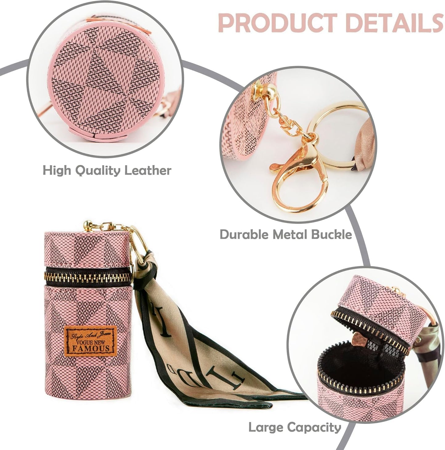Luxury Leather Lipstick Organizer