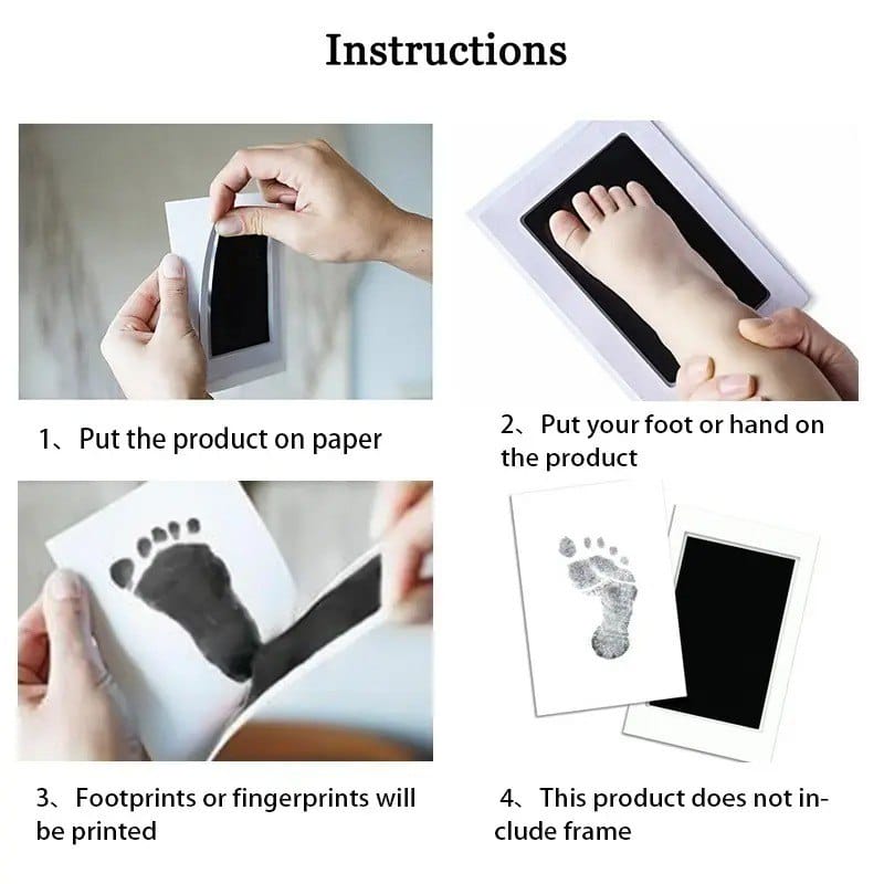 Baby Hand and Foot Ink Imprint Kit